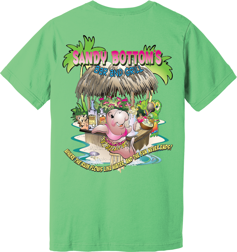 Sandy Bottom's Logo T Shirt