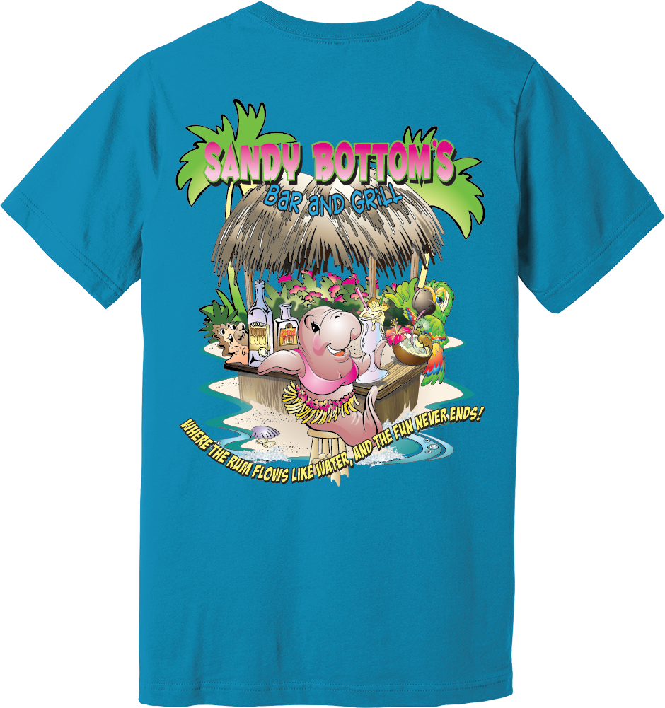 Sandy Bottom's Logo T Shirt