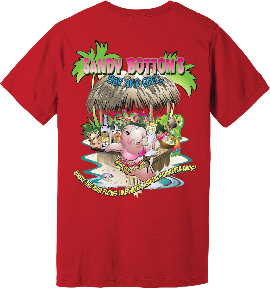 Sandy Bottom's Logo T Shirt